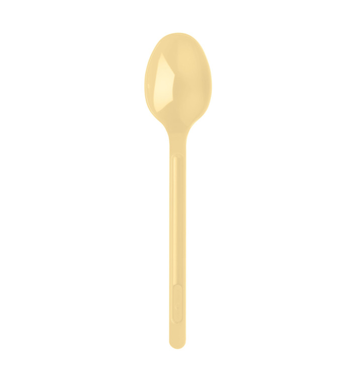 Cuillère Plastique Creme PS 175mm (20 Unités) Cuillère Plastique Creme PS 175mm (20 Unités)