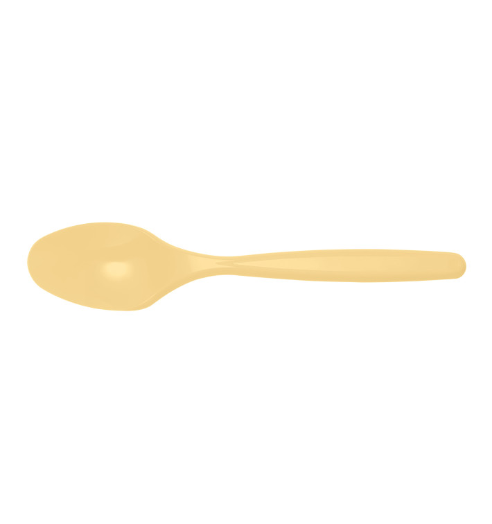 Cuillère Plastique Creme PS 120mm (40 Unités) Cuillère Plastique Creme PS 120mm (40 Unités)