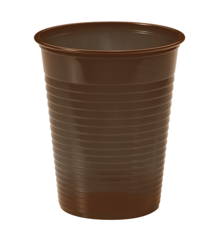 Gobelet Plastique Brun PS 200ml (1500 Unités) Gobelet Plastique Brun PS 200ml (1500 Unités)