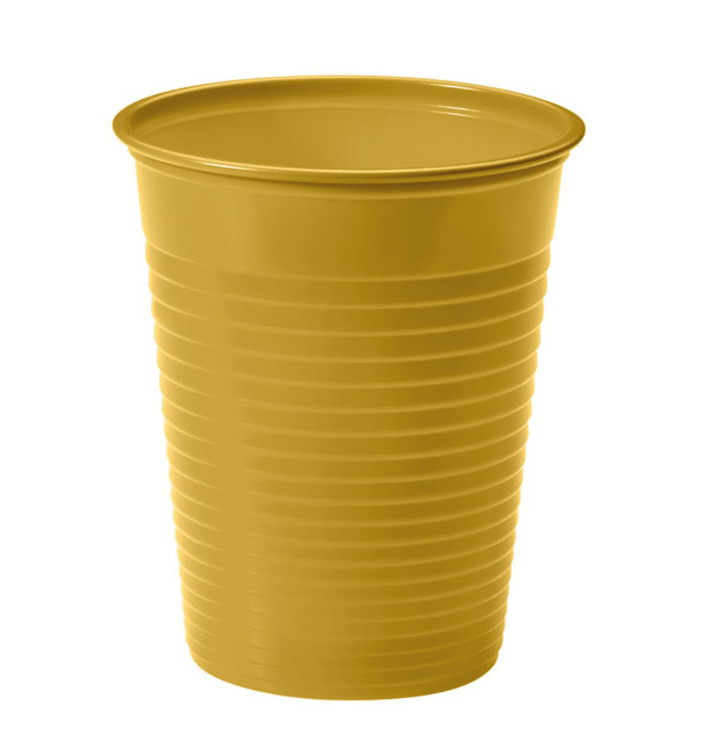 Gobelet Plastique Or PS 200ml (50 Unités) Gobelet Plastique Or PS 200ml (50 Unités)