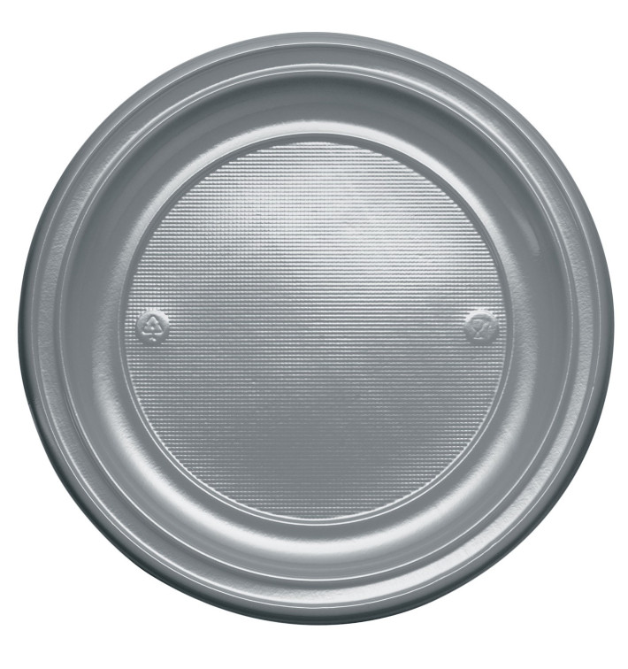 Assiette Plastique Plate Or PS 220mm (780 Unités) Assiette Plastique Plate Or PS 220mm (780 Unités)