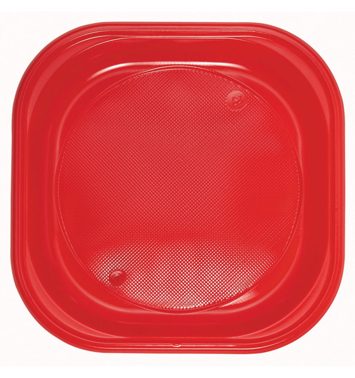 Assiette Plastique Carré Plate Noir PS 170mm (30 Unités) Assiette Plastique Carré Plate Noir PS 170mm (30 Unités)