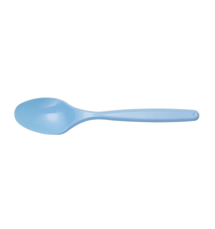 Cuillère Plastique Bleu Foncé PS 120mm (1200 Unités) Cuillère Plastique Bleu Foncé PS 120mm (1200 Unités)