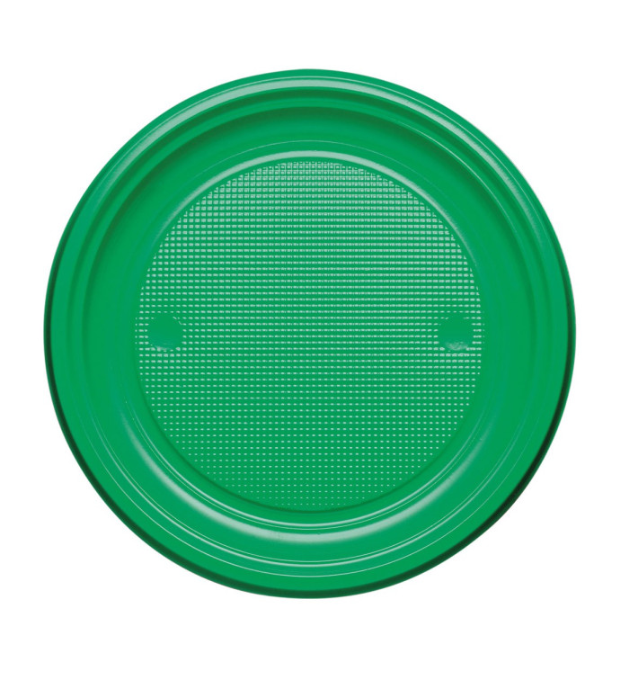 Assiette Plastique Plate Jaune PS 170mm (1100 Unités) Assiette Plastique Plate Jaune PS 170mm (1100 Unités)