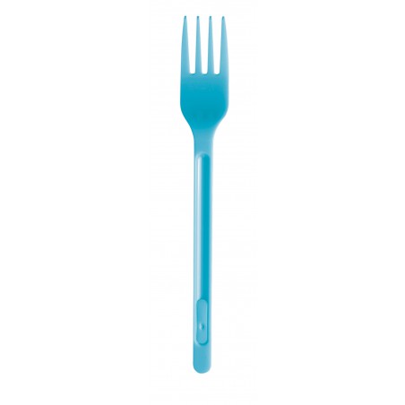Fourchette Plastique PS Turquoise 175mm (20 Unités)