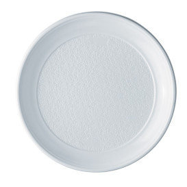 Assiette Plastique PS Plate Blanche 250mm (800 Unités)