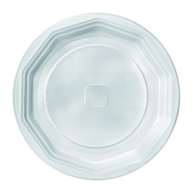 Assiette Plastique PP Plate Blanc "Deka" 220 mm (400 Utés)
