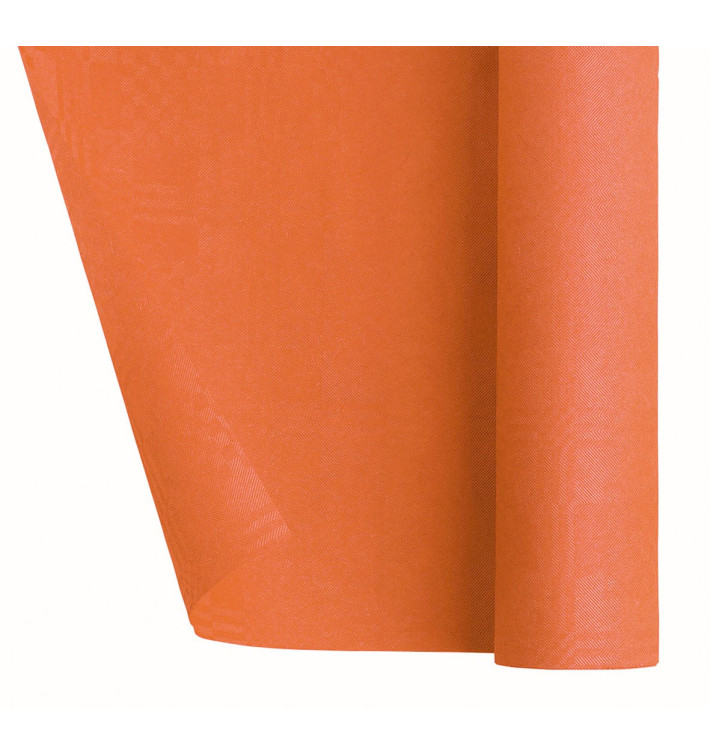 Nappe en Papier en Rouleau Orange 1,2x7m (1 Uté) Nappe en Papier en Rouleau Orange 1,2x7m (1 Uté)