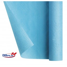 Nappe en Papier en Rouleau Bleu Clair 1,2x7m (25 Utés)