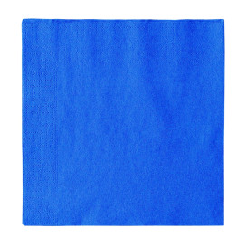 Serviette Papier 2 épaisseurs Bleu Foncé 33x33cm (1200 Utés)