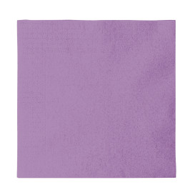 Serviette Papier 2 épaisseurs Lilas 33x33cm (50 Unités)