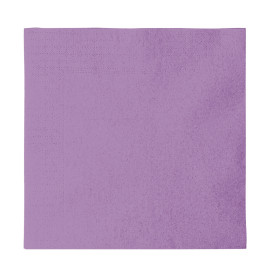 Serviette Papier 2 épaisseurs Lilas 33x33cm (50 Unités)