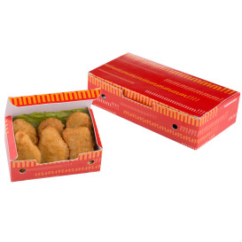 Boîte pour repas à emporter Petit 115x72x43mm (750 Utés)