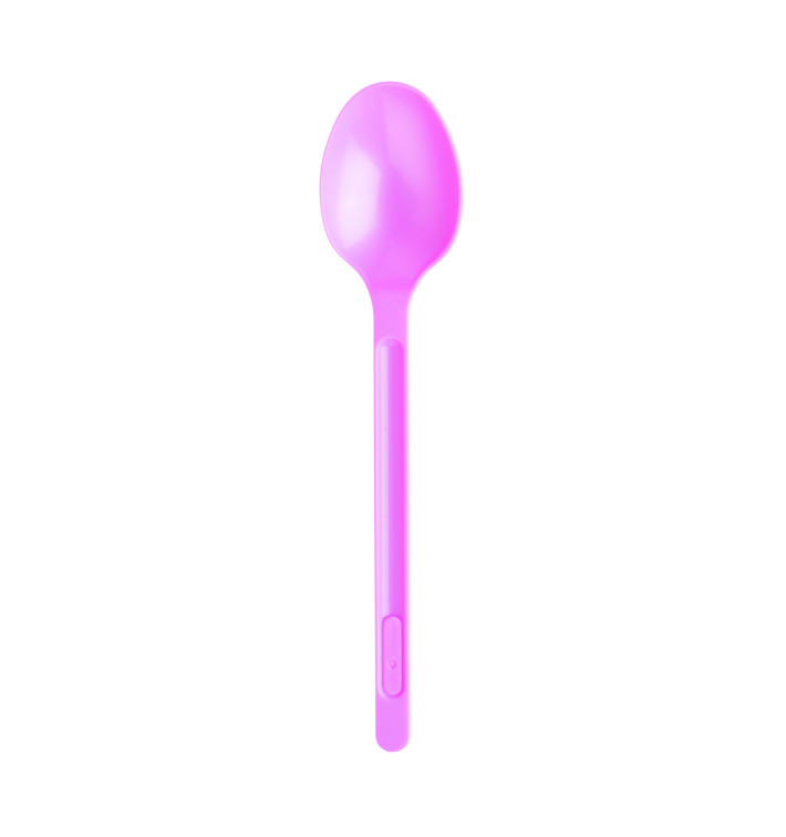 Cuillère Plastique PS Rose 175mm (600 Unités) Cuillère Plastique PS Rose 175mm (600 Unités)