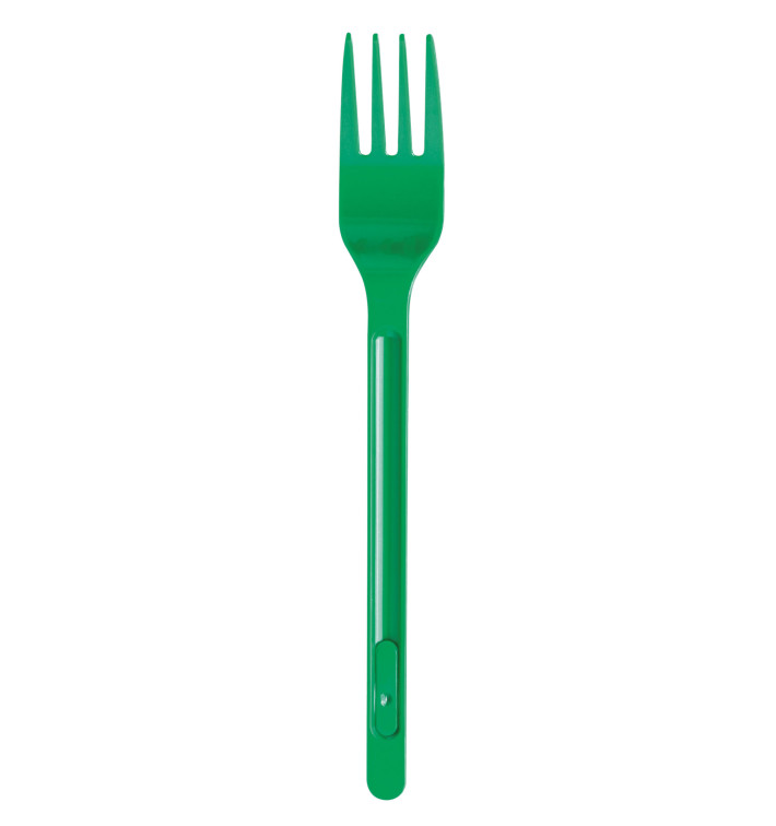 Fourchette Plastique PS Vert 175mm (600 Unités) Fourchette Plastique PS Vert 175mm (600 Unités)