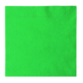 Serviette Papier 2 épaisseurs Vert 33x33cm (1200 Unités)