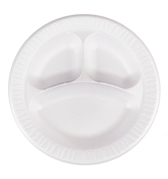 Assiette Thermique FOAM "Quiet Classic" 3 C. Stratifié Blanc Ø260mm (500 Unités) Assiette Thermique FOAM "Quiet Classic" 3 C. Stratifié Blanc Ø260mm (500 Unités)
