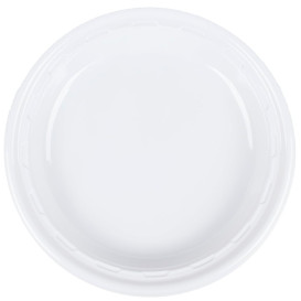 Assiette en Plastique PS "Famous Impact" Blanc Ø260mm (125 unités)