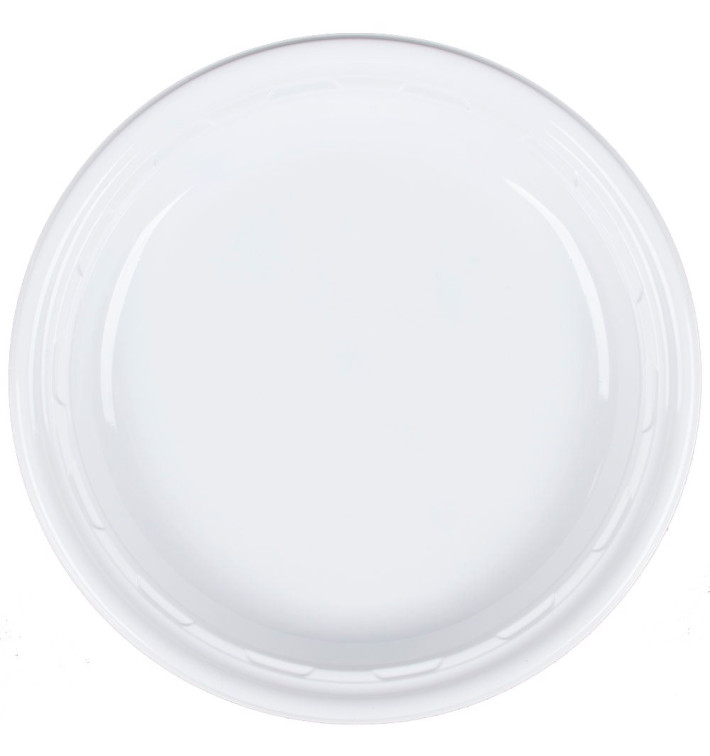 Assiette en Plastique PS "Famous Impact" Blanc Ø230mm (125 Unités) Assiette en Plastique PS "Famous Impact" Blanc Ø230mm (125 Unités)