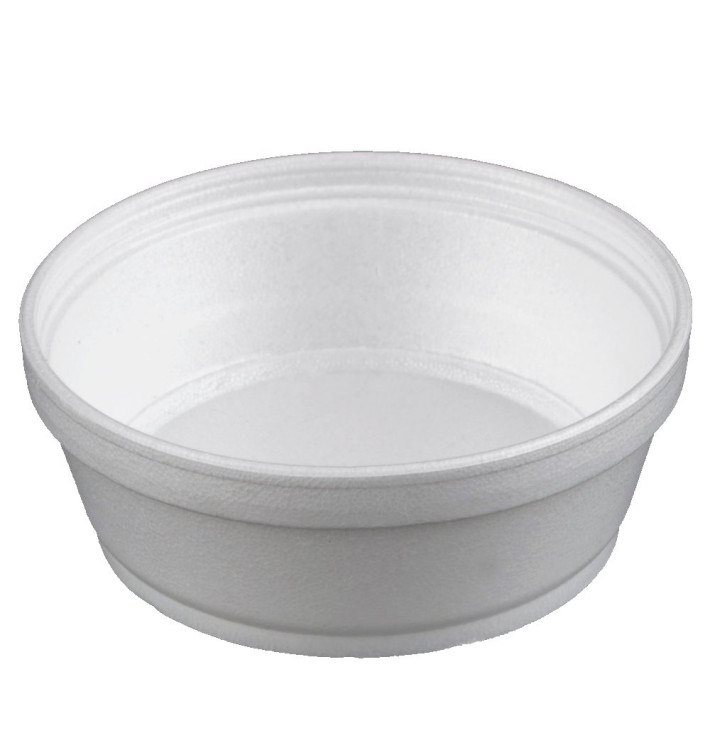 Pot en Foam Blanc 8OZ/240ml Ø11,7cm (25 Unités) Pot en Foam Blanc 8OZ/240ml Ø11,7cm (25 Unités)