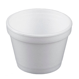 Pot en Foam Blanc 4OZ/120ml Ø7,4cm (1000 Unités)