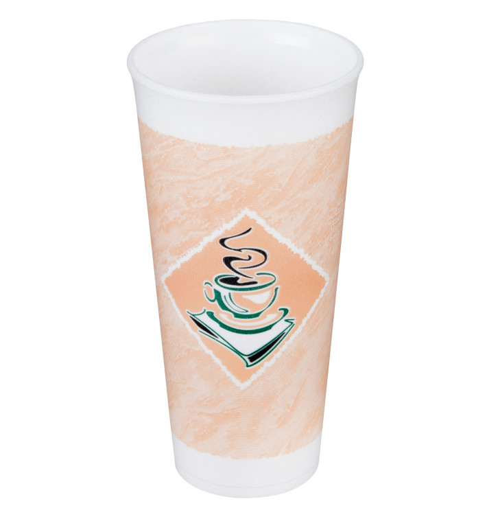 Gobelet isotherme FOAM "Café" 24Oz/710 ml Ø9,4cm (500 Unités) Gobelet isotherme FOAM "Café" 24Oz/710 ml Ø9,4cm (500 Unités)