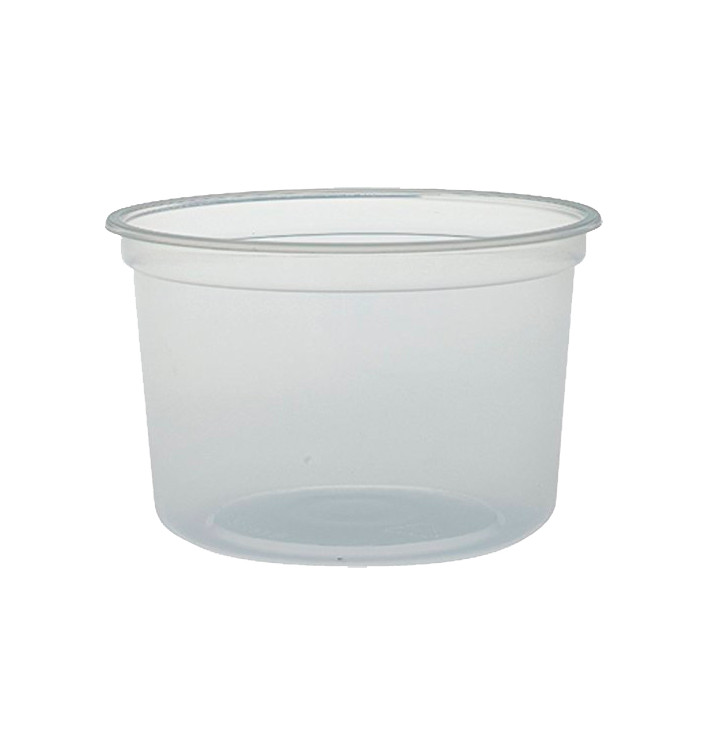 Récipient en Plastique PP "Deli" 16Oz/473ml Transp. Ø120mm (25 Unités) Récipient en Plastique PP "Deli" 16Oz/473ml Transp. Ø120mm (25 Unités)