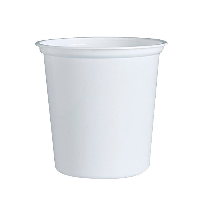 Récipient en Plastique PP "Deli" 32Oz/960ml Blanc Ø120mm (25 Unités)