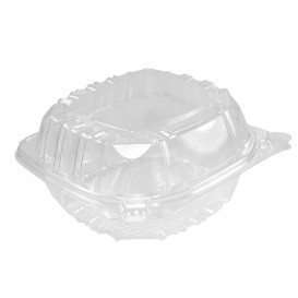 Boîte Couvercle Charnière OPS "Clear Seal" Pour Sandwich 167ml (125 Utés)