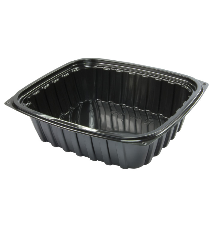 Récipient en Plastique OPS "Clear Pac" Noir 237ml (63 Utés) Récipient en Plastique OPS "Clear Pac" Noir 237ml (63 Utés)