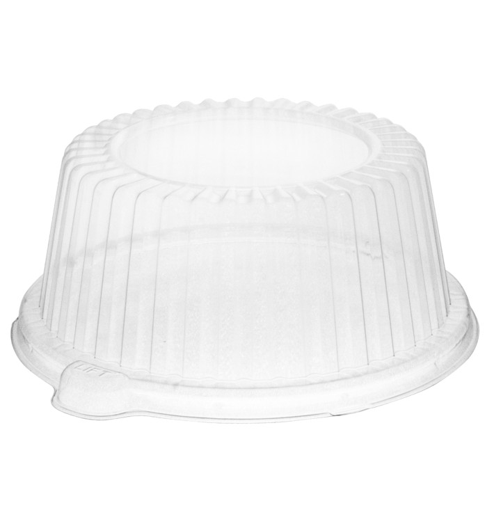 Couvercle Dôme Plastique PS Cristal Ø15x6,4cm (125 Unités) Couvercle Dôme Plastique PS Cristal Ø15x6,4cm (125 Unités)