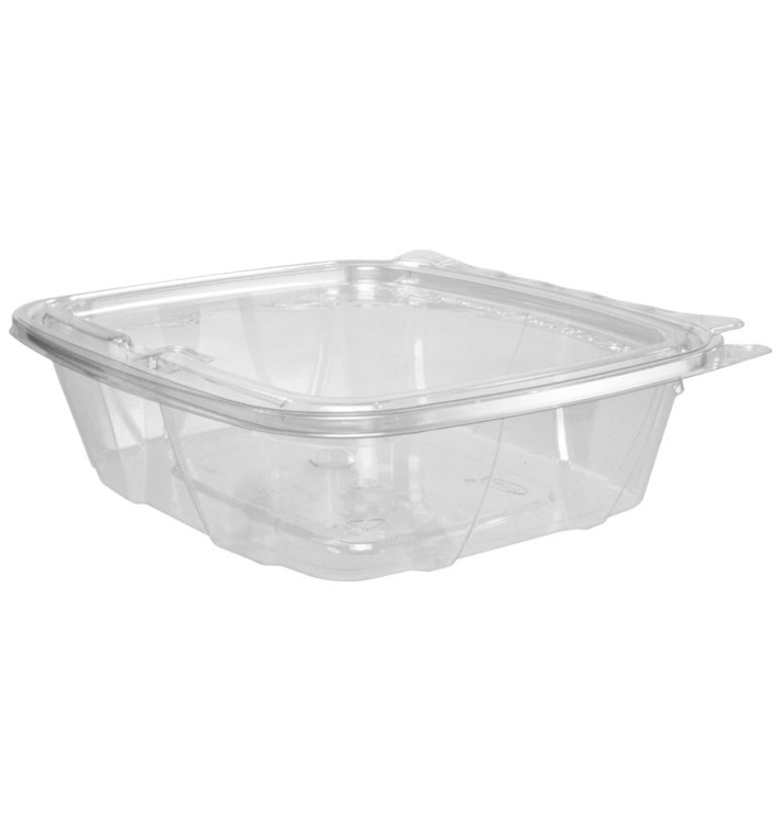 Récipient Inviolable Plastique PET Couvercle Plat 710ml (200 Utés) Récipient Inviolable Plastique PET Couvercle Plat 710ml (200 Utés)