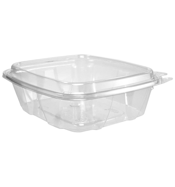 Récipient Inviolable Plastique PET Couvercle Haut 710ml (100 Utés) Récipient Inviolable Plastique PET Couvercle Haut 710ml (100 Utés)