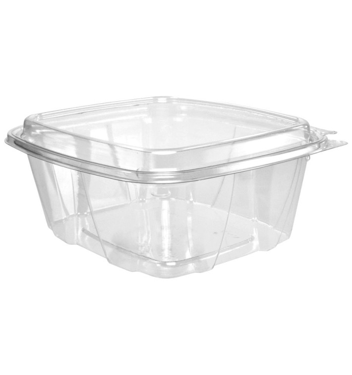 Récipient Inviolable Plastique PET Couvercle Haut 950ml (200 Utés) Récipient Inviolable Plastique PET Couvercle Haut 950ml (200 Utés)