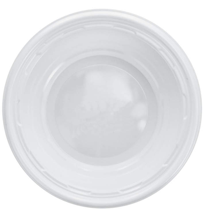Bol en Plastique PS Blanc 120ml Ø11,5cm (125 Utés) Bol en Plastique PS Blanc 120ml Ø11,5cm (125 Utés)