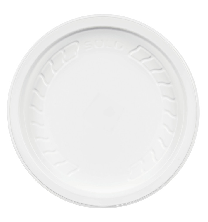 Couvercle Plastique PP "Deli" Blanc Ø120mm (500 Unités) Couvercle Plastique PP "Deli" Blanc Ø120mm (500 Unités)