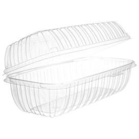 Boîte Couvercle Charnière OPS "Clear Seal" Pour Sandwich 290ml (200 Utés)