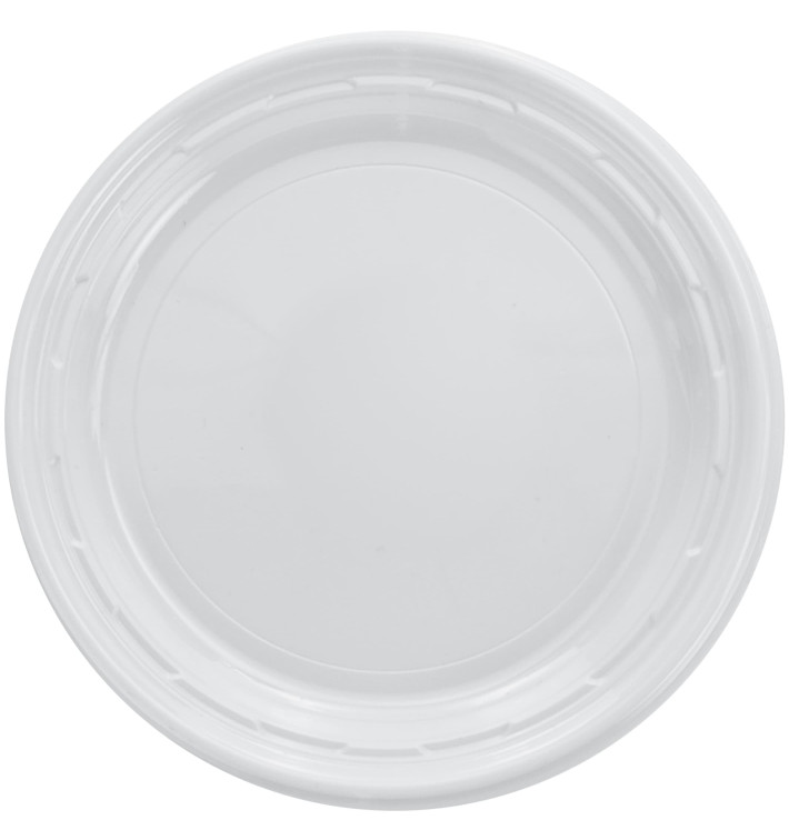 Assiette en Plastique PS "Famous Impact" Blanc Ø180mm (1000 unités) Assiette en Plastique PS "Famous Impact" Blanc Ø180mm (1000 unités)