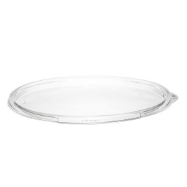 Couvercle Plat Plastique PET pour Bol Transp. Ø183mm (252 Utés)