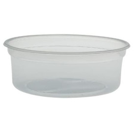 Récipient en Plastique PP "Deli" 8Oz/266ml Transp. Ø120mm (25 Unités)