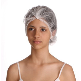 Charlotte en Polypropylène Accordéon Blanc 1 élastique Ø53cm (1000 Utés)