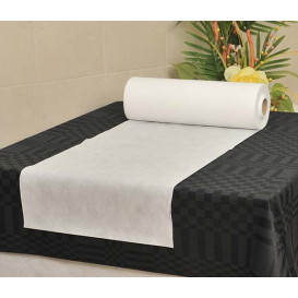 Nappe Non Tissé Prédécoupé Blanc 0,40x48m 55g (1 Unité)