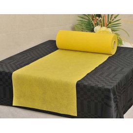 Nappe Non Tissé Prédécoupé Jaune 0,40x48m 50g (1 Unité)