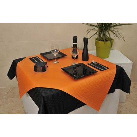 Nappe en papier 1x1 Mètre Orange 40g (400 Unités)