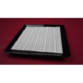 Serviette en Airlaid "Basic" Noir 40x40cm (50 Unités)