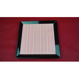 Serviette en Airlaid "Basic" Rouge 40x40cm (50 Unités)