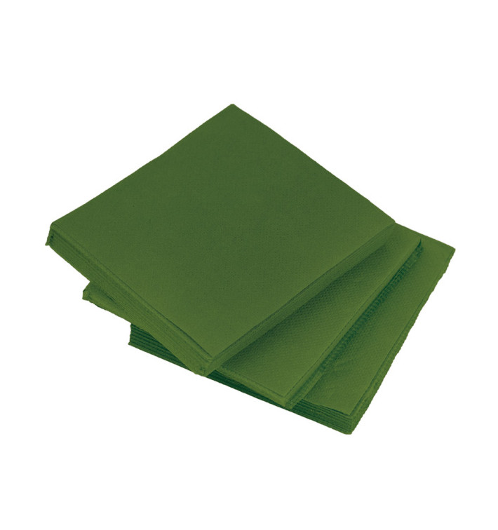 Serviette en Papier Micro Point 20x20cm Vert (100 Utés) Serviette en Papier Micro Point 20x20cm Vert (100 Utés)