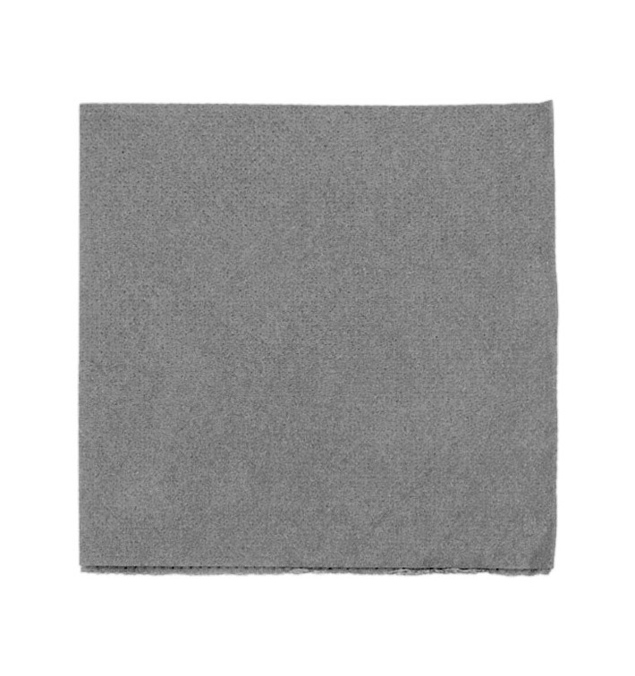 Serviette en Papier Micro Point 20x20cm Gris (100 Utés) Serviette en Papier Micro Point 20x20cm Gris (100 Utés)