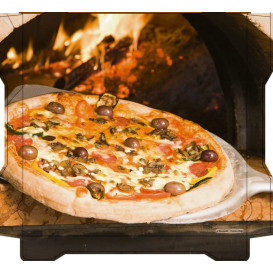 Boîtes à Pizza Al Bassanello Pala 40x40x4,2 cm (100 Utés)
