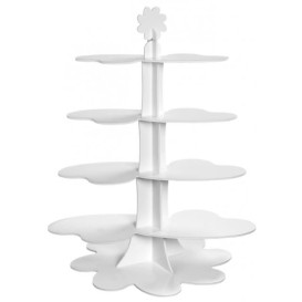 Présentoir Pour Verrines "Cloud" 75cm (5 Utés)